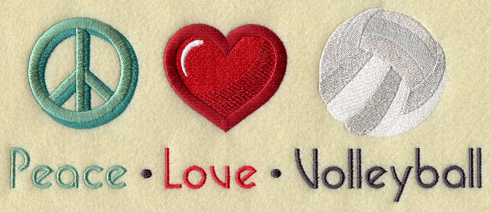 Peace Love Volleyball