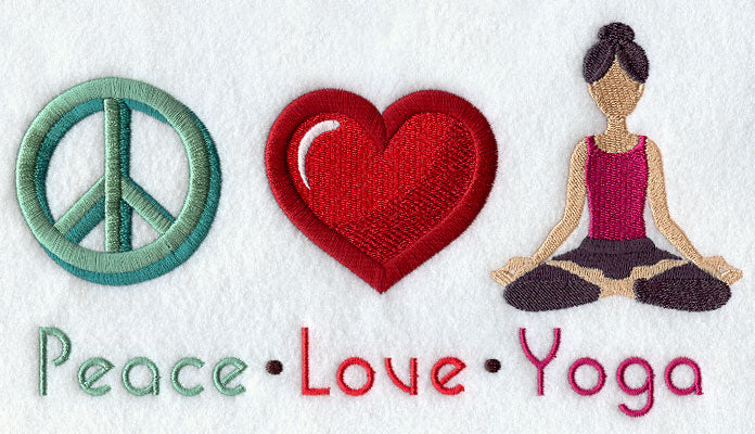 Peace Love Yoga (Female)
