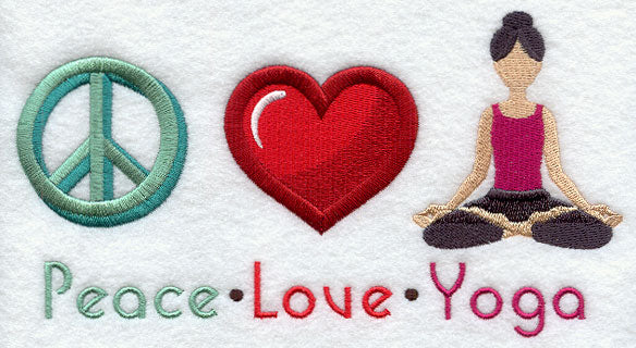 Peace Love Yoga (Female)