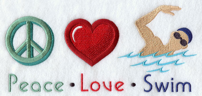 Peace Love Swim (Male)