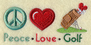 Peace Love Golf