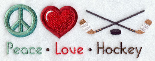 Peace Love Hockey