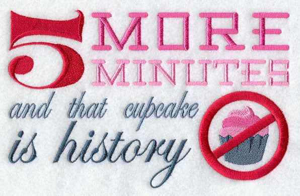 That Cupcake is History