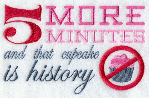 That Cupcake is History