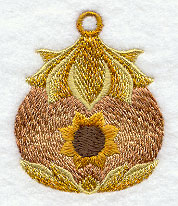 Art Nouveau Feathers - Birdhouse