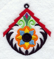 Wycinanki Feathers - Birdhouse