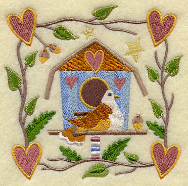 Country Charm Birdhouse 1