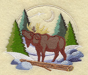 Moonlit Moose