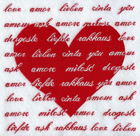 International Love Silhouette