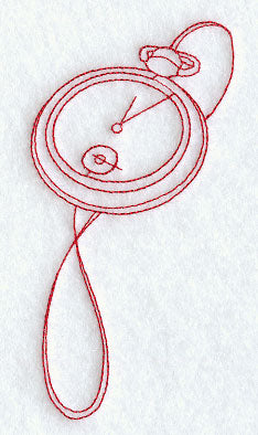 Pocketwatch (Redwork)