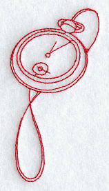 Pocketwatch (Redwork)