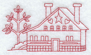 Saltbox 8 (Redwork)