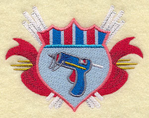 Hot Glue Gun Crest