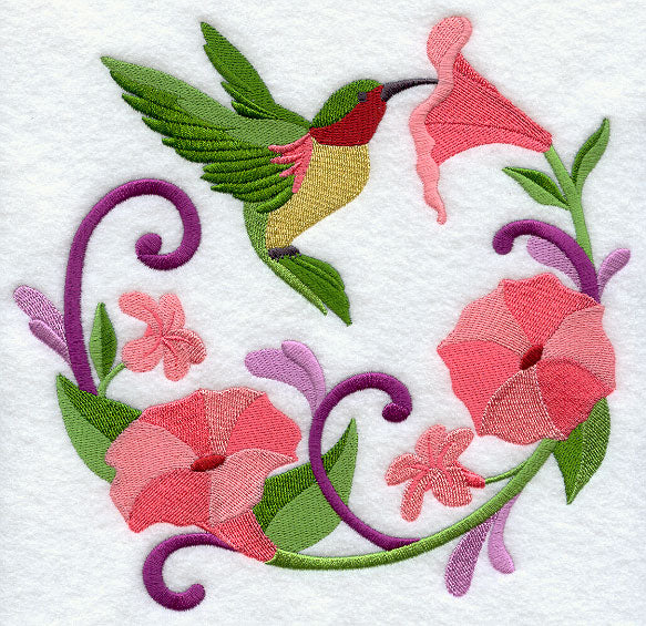 Hummingbird Wreath