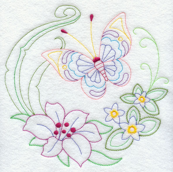 Butterfly Circle - Lily (Vintage)