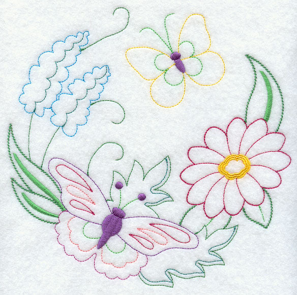 Butterfly Circle - Daisy (Vintage)