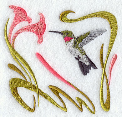 Hummingbird Square - Ruby-throated