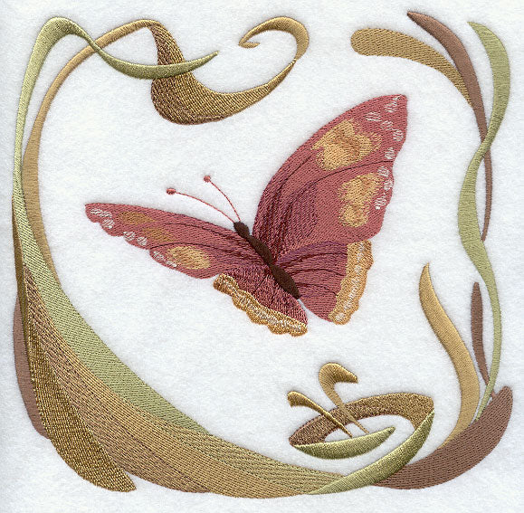 Art Nouveau Butterfly 1