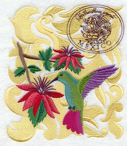 Green-breasted Mango Hummingbird