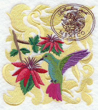 Green-breasted Mango Hummingbird