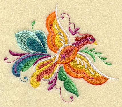Fancy Feather Rosemaling 5