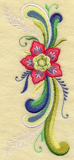 Rosemaling Floral Fancy