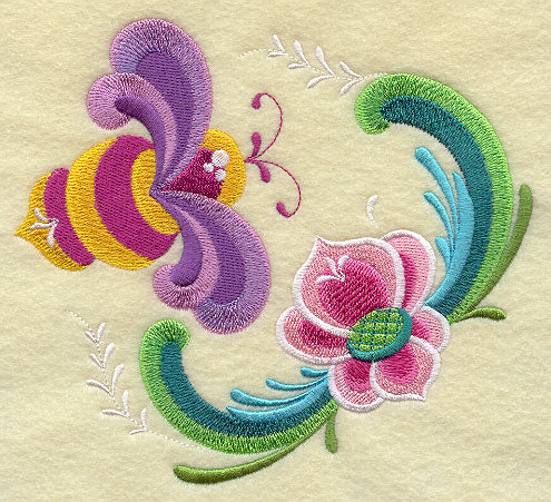 Rosemaling Bumblebee