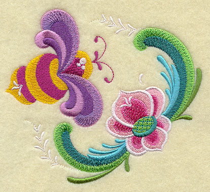 Rosemaling Bumblebee