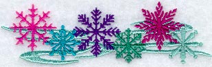 Snowflake Pocket Topper