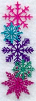 Snowflake Button Placket