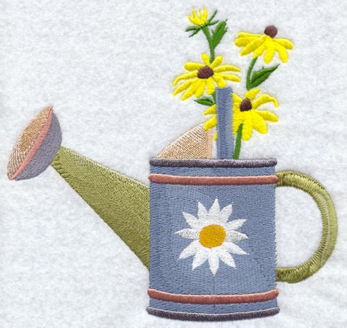 Daisy Watering Can