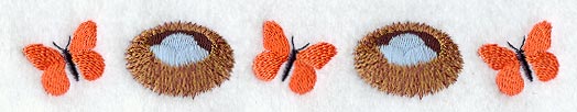 Nest & Butterfly Border