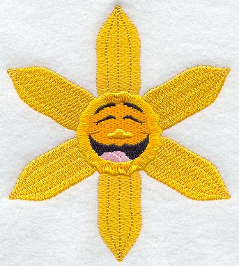 Daffodil Flower Face