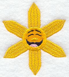 Daffodil Flower Face