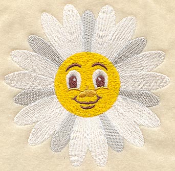 Daisy Flower Face