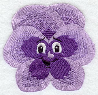 Pansy Flower Face