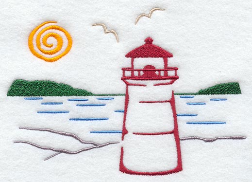 Sunny Day Lighthouse