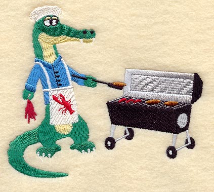 Grilling Gator