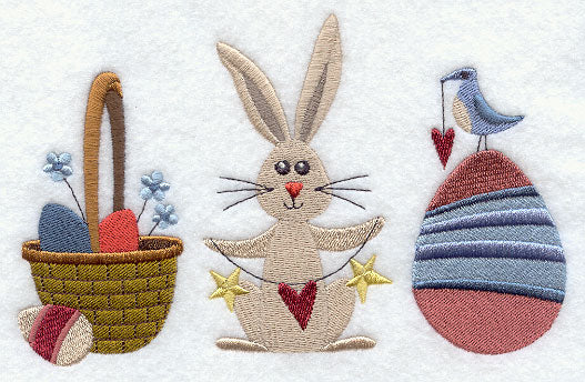 Homespun Easter Trio