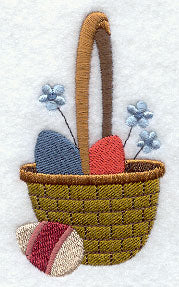 Homespun Easter Basket