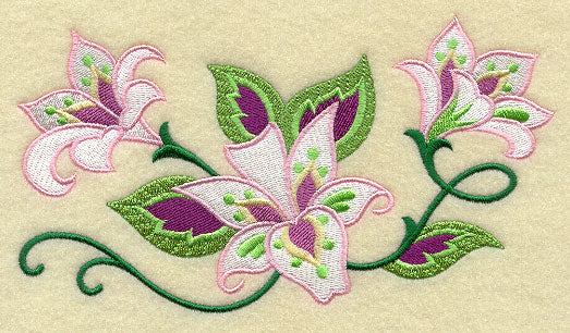 Graceful Easter Lily Trio