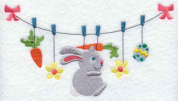Easter Bunny Clothesline