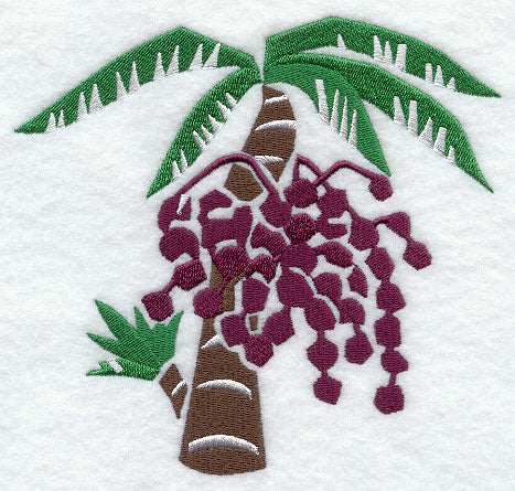 Acai Palm Woodcut
