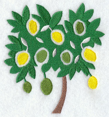 Lemon Woodcut