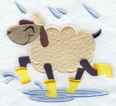 Sheep Dancing in the Rain