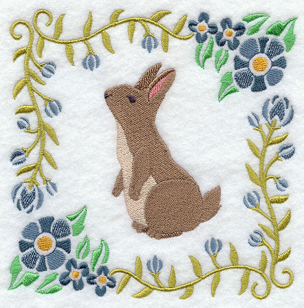 Woodland Animal Square - Rabbit