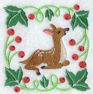 Woodland Animal Square - Deer