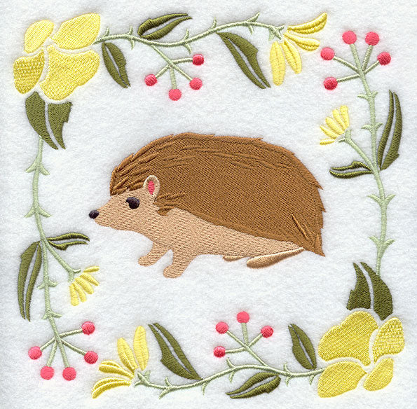 Woodland Animal Square - Hedgehog