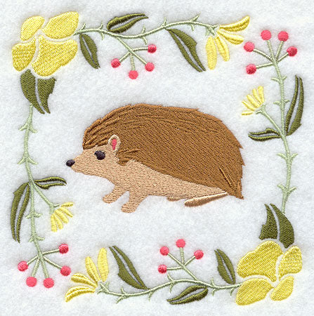 Woodland Animal Square - Hedgehog