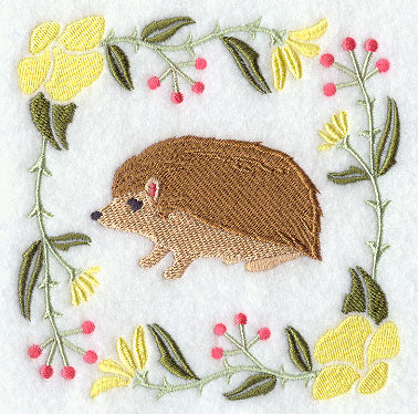 Woodland Animal Square - Hedgehog